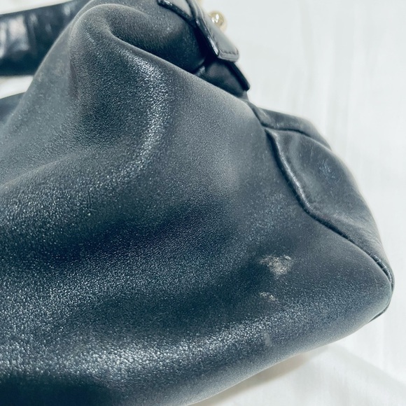 GUCCI Black Leather Medium Horsebit Hobo Shoulder Bag - Picture 4 of 14